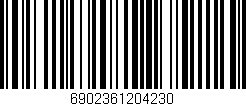 Código de barras (EAN, GTIN, SKU, ISBN): '6902361204230'