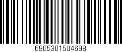 Código de barras (EAN, GTIN, SKU, ISBN): '6905301504698'