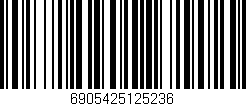 Código de barras (EAN, GTIN, SKU, ISBN): '6905425125236'