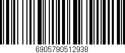 Código de barras (EAN, GTIN, SKU, ISBN): '6905790512938'