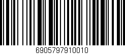 Código de barras (EAN, GTIN, SKU, ISBN): '6905797910010'