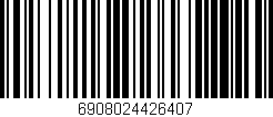 Código de barras (EAN, GTIN, SKU, ISBN): '6908024426407'