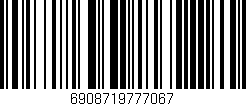 Código de barras (EAN, GTIN, SKU, ISBN): '6908719777067'