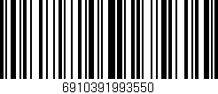 Código de barras (EAN, GTIN, SKU, ISBN): '6910391993550'