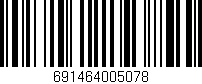 Código de barras (EAN, GTIN, SKU, ISBN): '691464005078'