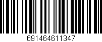 Código de barras (EAN, GTIN, SKU, ISBN): '691464611347'