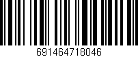 Código de barras (EAN, GTIN, SKU, ISBN): '691464718046'