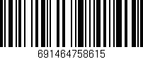 Código de barras (EAN, GTIN, SKU, ISBN): '691464758615'