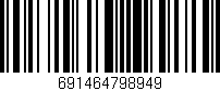 Código de barras (EAN, GTIN, SKU, ISBN): '691464798949'