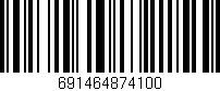 Código de barras (EAN, GTIN, SKU, ISBN): '691464874100'