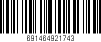 Código de barras (EAN, GTIN, SKU, ISBN): '691464921743'