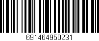 Código de barras (EAN, GTIN, SKU, ISBN): '691464950231'