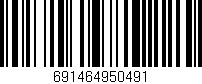 Código de barras (EAN, GTIN, SKU, ISBN): '691464950491'