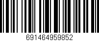 Código de barras (EAN, GTIN, SKU, ISBN): '691464959852'