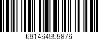 Código de barras (EAN, GTIN, SKU, ISBN): '691464959876'