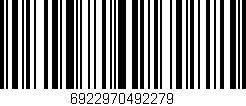 Código de barras (EAN, GTIN, SKU, ISBN): '6922970492279'