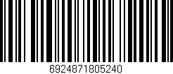 Código de barras (EAN, GTIN, SKU, ISBN): '6924871805240'