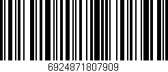 Código de barras (EAN, GTIN, SKU, ISBN): '6924871807909'