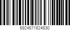Código de barras (EAN, GTIN, SKU, ISBN): '6924871824630'
