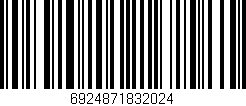Código de barras (EAN, GTIN, SKU, ISBN): '6924871832024'