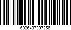 Código de barras (EAN, GTIN, SKU, ISBN): '6926487397256'