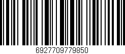 Código de barras (EAN, GTIN, SKU, ISBN): '6927709779850'