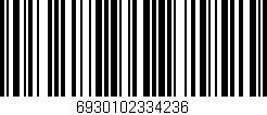 Código de barras (EAN, GTIN, SKU, ISBN): '6930102334236'