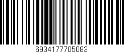 Código de barras (EAN, GTIN, SKU, ISBN): '6934177705083'