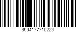 Código de barras (EAN, GTIN, SKU, ISBN): '6934177710223'