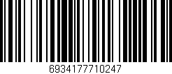 Código de barras (EAN, GTIN, SKU, ISBN): '6934177710247'