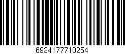 Código de barras (EAN, GTIN, SKU, ISBN): '6934177710254'