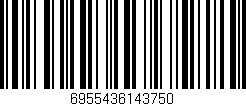 Código de barras (EAN, GTIN, SKU, ISBN): '6955436143750'