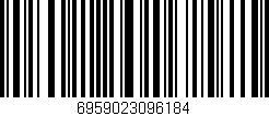 Código de barras (EAN, GTIN, SKU, ISBN): '6959023096184'