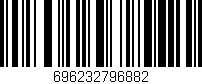 Código de barras (EAN, GTIN, SKU, ISBN): '696232796882'