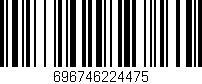 Código de barras (EAN, GTIN, SKU, ISBN): '696746224475'