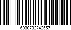 Código de barras (EAN, GTIN, SKU, ISBN): '6968732742657'