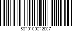 Código de barras (EAN, GTIN, SKU, ISBN): '6970100372007'
