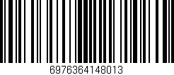Código de barras (EAN, GTIN, SKU, ISBN): '6976364148013'