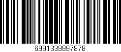 Código de barras (EAN, GTIN, SKU, ISBN): '6991339997878'