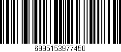 Código de barras (EAN, GTIN, SKU, ISBN): '6995153977450'