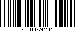 Código de barras (EAN, GTIN, SKU, ISBN): '6999107741111'