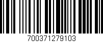 Código de barras (EAN, GTIN, SKU, ISBN): '700371279103'