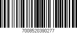 Código de barras (EAN, GTIN, SKU, ISBN): '7008520390277'