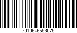 Código de barras (EAN, GTIN, SKU, ISBN): '7010646598079'