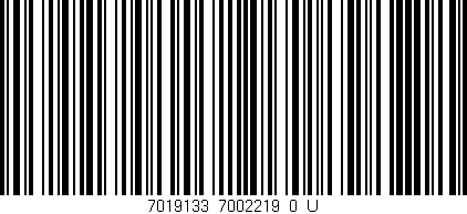 Código de barras (EAN, GTIN, SKU, ISBN): '7019133_7002219_0_U'