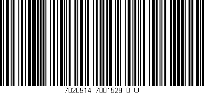 Código de barras (EAN, GTIN, SKU, ISBN): '7020914_7001529_0_U'