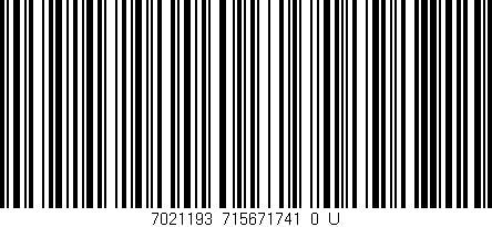 Código de barras (EAN, GTIN, SKU, ISBN): '7021193_715671741_0_U'