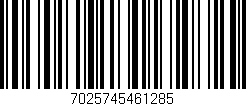 Código de barras (EAN, GTIN, SKU, ISBN): '7025745461285'