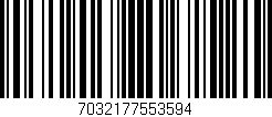 Código de barras (EAN, GTIN, SKU, ISBN): '7032177553594'