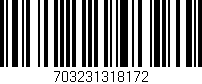 Código de barras (EAN, GTIN, SKU, ISBN): '703231318172'